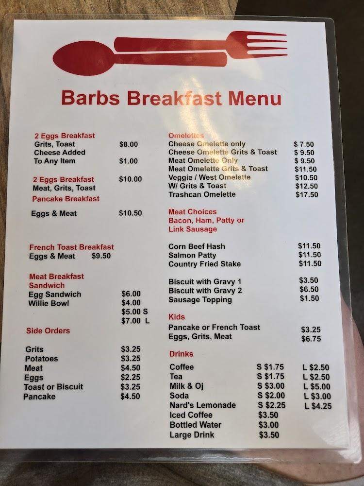 Barb's Country Kitchen 3 Meats And 3 Sides